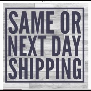 Fast shipping! Same or next day!